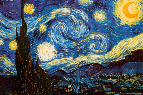 Starry Night - Vincent Van Gogh Paintings